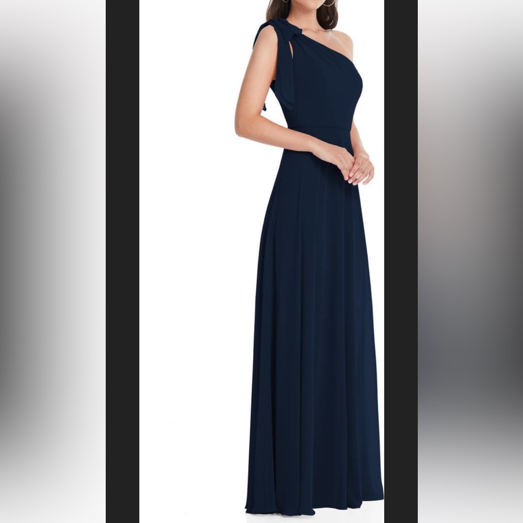 After Six One Shoulder Gown